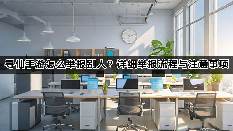 寻仙手游怎么举报别人？详细举报流程与注意事项