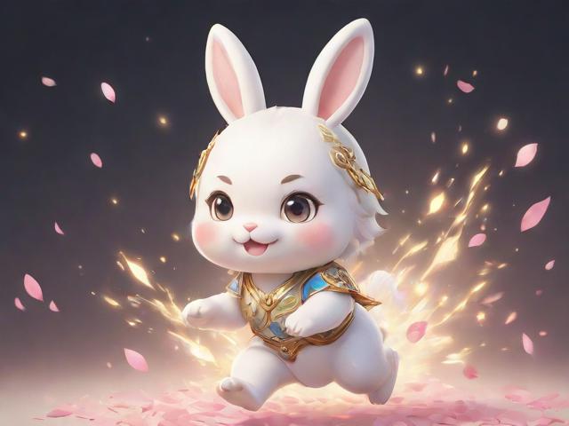 轩辕传奇手游中的萌兔子，可爱外表下的战斗伙伴